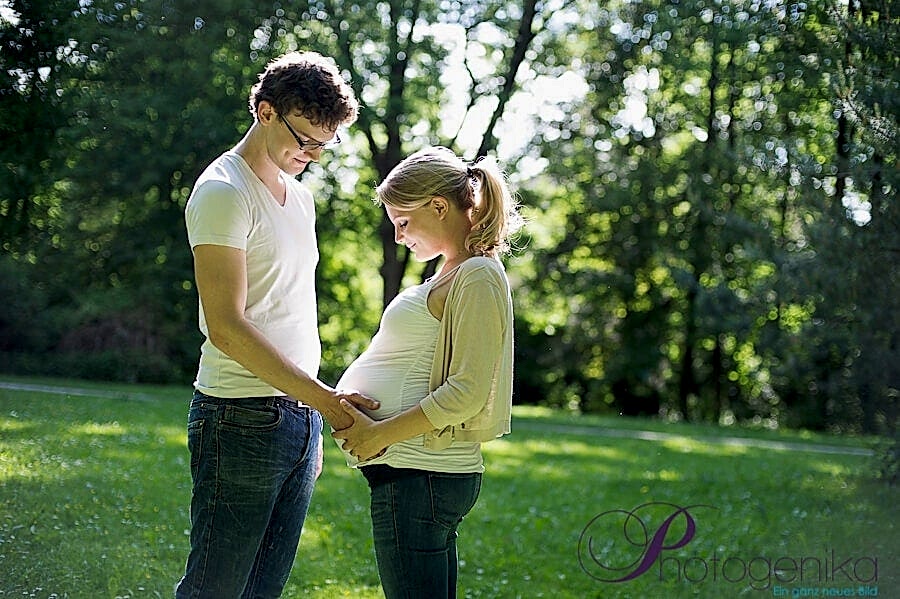 Babybauchshooting Outdoor