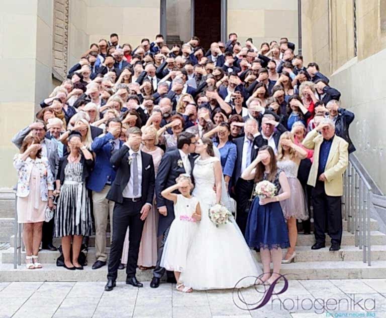 Hochzeit Gruppenfoto