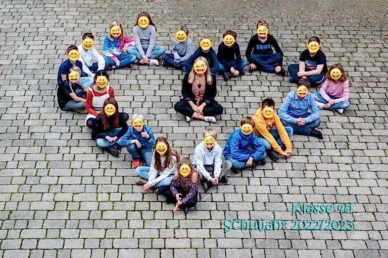 Klassenfoto Grund- und Mittelschule Herz